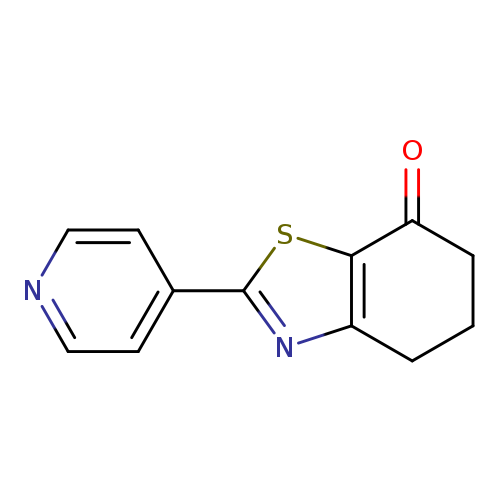 O=C1CCCc2c1sc(n2)c1ccncc1