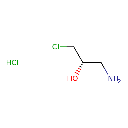 NC[C@@H](CCl)O.Cl