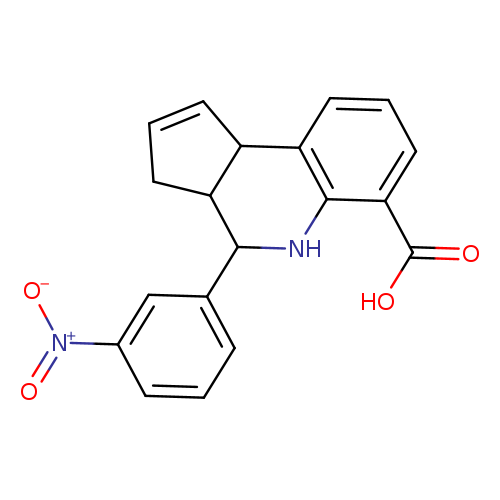 OC(=O)c1cccc2c1NC(c1cccc(c1)[N+](=O)[O-])C1C2C=CC1