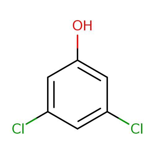 Oc1cc(Cl)cc(c1)Cl