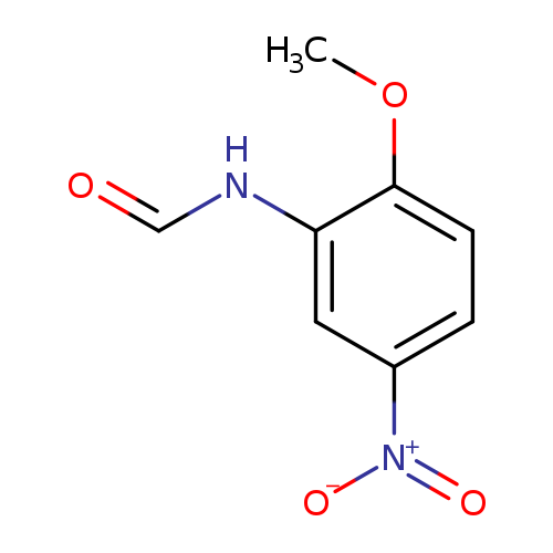 O=CNc1cc(ccc1OC)[N+](=O)[O-]