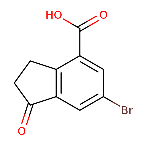 Brc1cc(C(=O)O)c2c(c1)C(=O)CC2