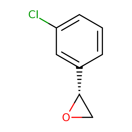 Clc1cccc(c1)[C@@H]1CO1