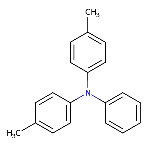 Cc1ccc(cc1)N(c1ccc(cc1)C)c1ccccc1