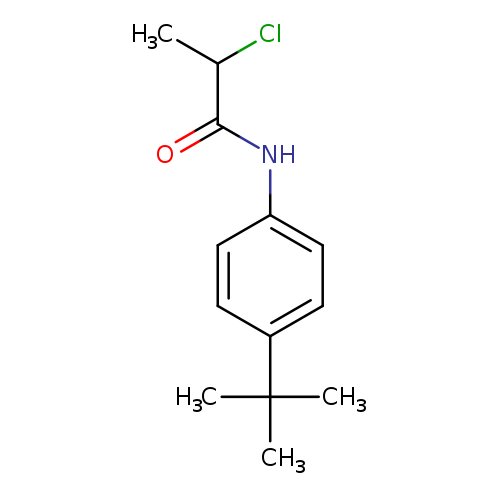 O=C(C(Cl)C)Nc1ccc(cc1)C(C)(C)C