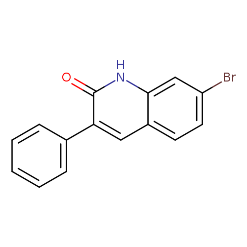 Brc1ccc2c(c1)[nH]c(=O)c(c2)c1ccccc1