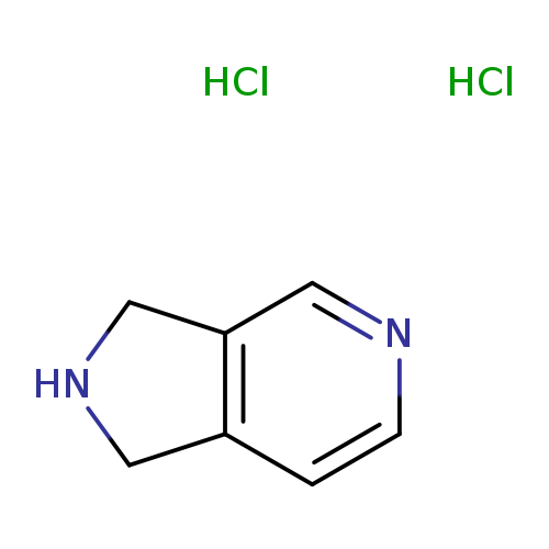 c1ncc2c(c1)CNC2.Cl.Cl