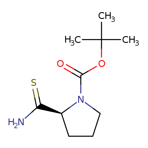 NC(=S)[C@@H]1CCCN1C(=O)OC(C)(C)C