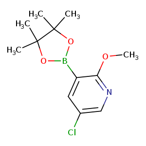 COc1ncc(cc1B1OC(C(O1)(C)C)(C)C)Cl