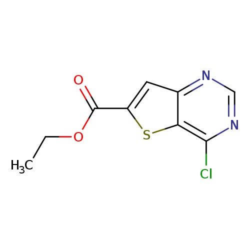 CCOC(=O)c1cc2c(s1)c(Cl)ncn2