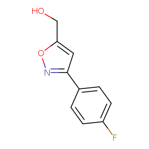 OCc1onc(c1)c1ccc(cc1)F