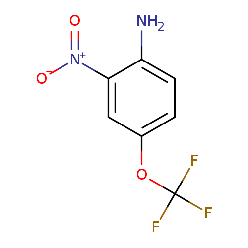 [O-][N+](=O)c1cc(ccc1N)OC(F)(F)F