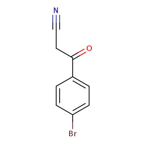 N#CCC(=O)c1ccc(cc1)Br