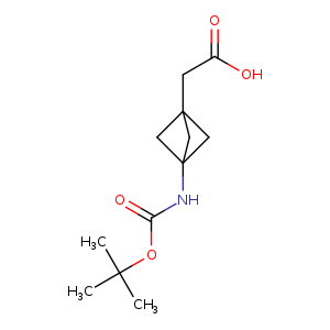 O=C(NC12CC(C1)(C2)CC(=O)O)OC(C)(C)C