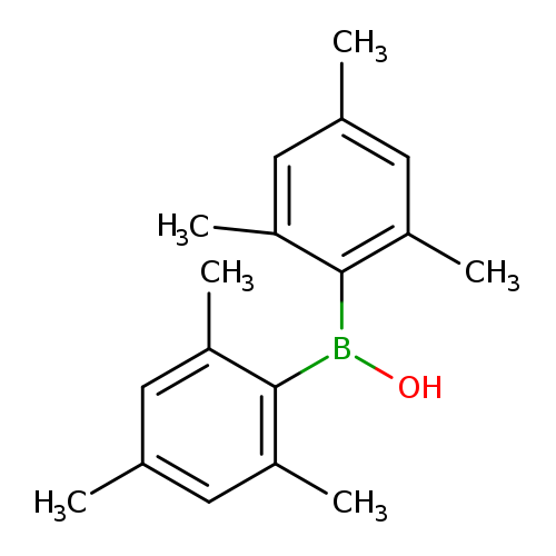 OB(c1c(C)cc(cc1C)C)c1c(C)cc(cc1C)C