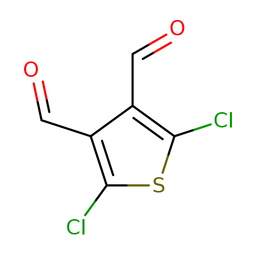 O=Cc1c(Cl)sc(c1C=O)Cl