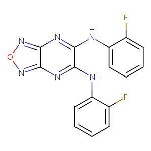Fc1ccccc1Nc1nc2nonc2nc1Nc1ccccc1F