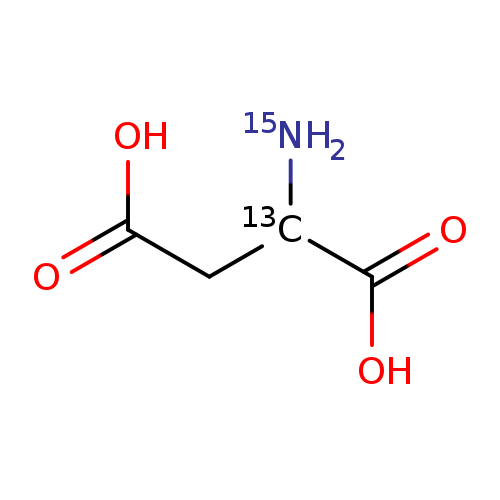 OC(=O)C[13CH](C(=O)O)[15NH2]