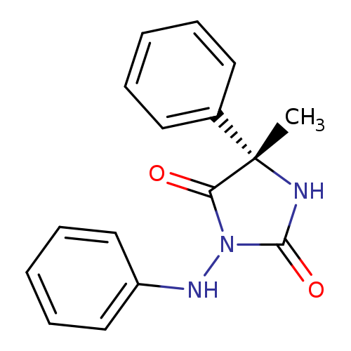 O=C1N[C@@](C(=O)N1Nc1ccccc1)(C)c1ccccc1