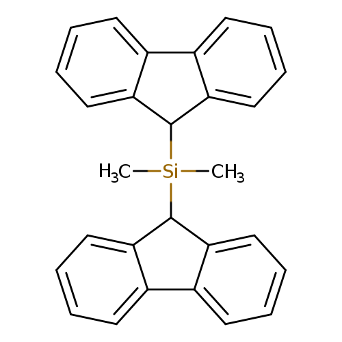 C[Si](C1c2ccccc2c2c1cccc2)(C1c2ccccc2c2c1cccc2)C