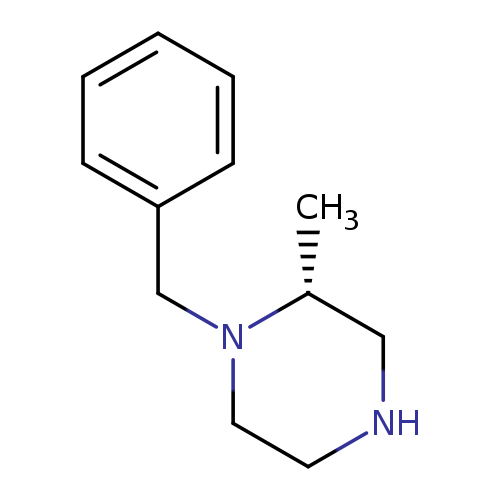 C[C@@H]1CNCCN1Cc1ccccc1