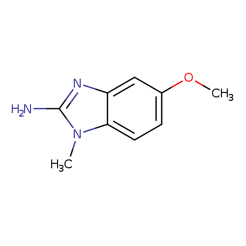 COc1ccc2c(c1)nc(n2C)N