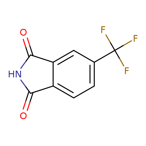 O=C1NC(=O)c2c1cc(cc2)C(F)(F)F