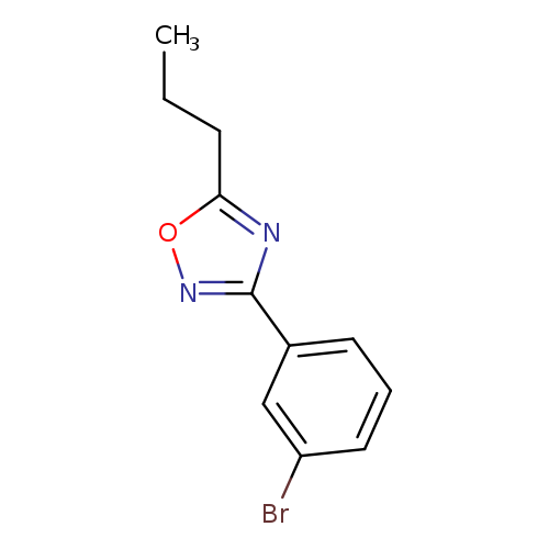 CCCc1onc(n1)c1cccc(c1)Br