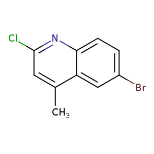 Brc1ccc2c(c1)c(C)cc(n2)Cl