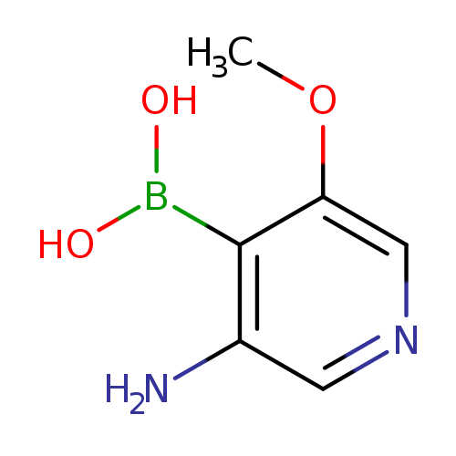 COc1cncc(c1B(O)O)N