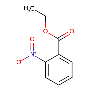 CCOC(=O)c1ccccc1[N+](=O)[O-]