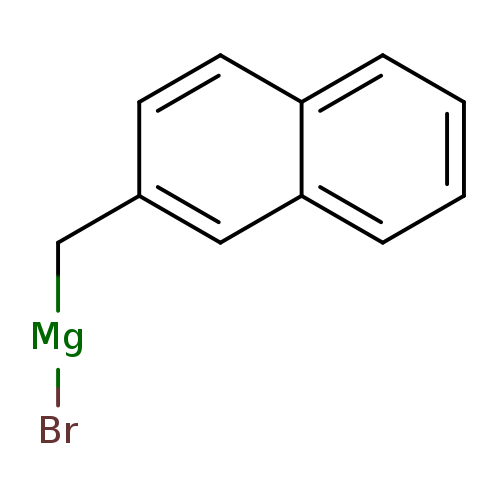 Br[Mg]Cc1ccc2c(c1)cccc2