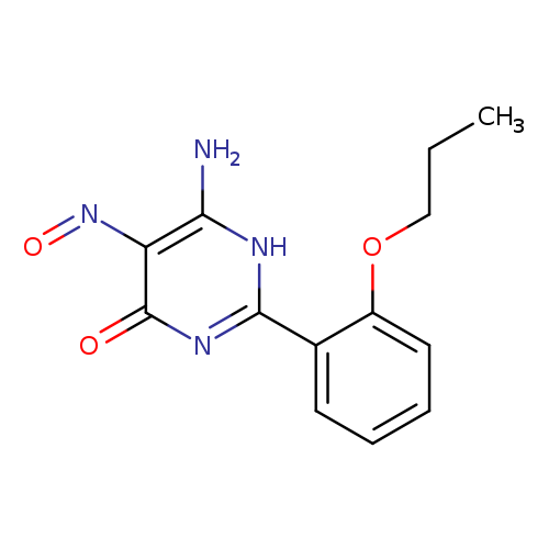 CCCOc1ccccc1c1nc(=O)c(c([nH]1)N)N=O