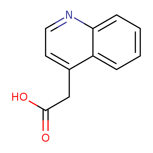 OC(=O)Cc1ccnc2c1cccc2