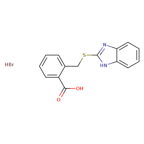 OC(=O)c1ccccc1CSc1nc2c([nH]1)cccc2.Br