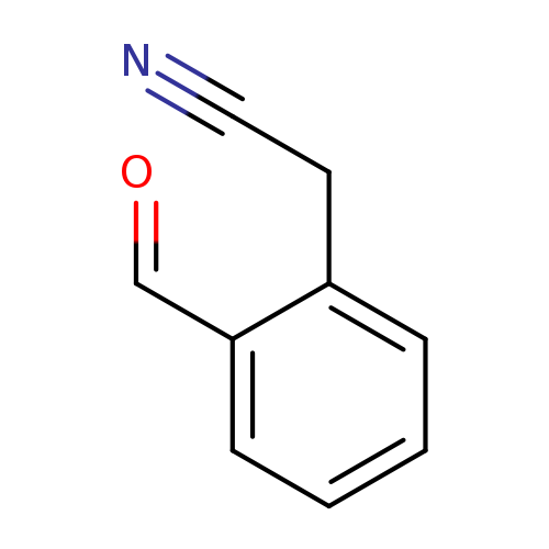 N#CCc1ccccc1C=O