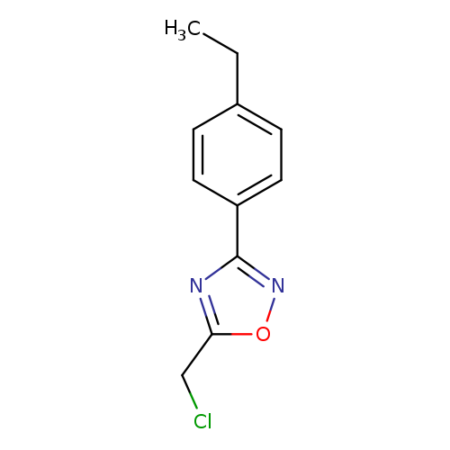 CCc1ccc(cc1)c1noc(n1)CCl