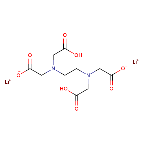 [O-]C(=O)CN(CC(=O)O)CCN(CC(=O)O)CC(=O)[O-].[Li+].[Li+]