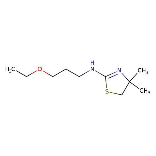 CCOCCCNC1=NC(CS1)(C)C