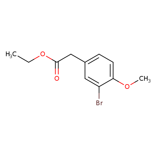 CCOC(=O)Cc1ccc(c(c1)Br)OC