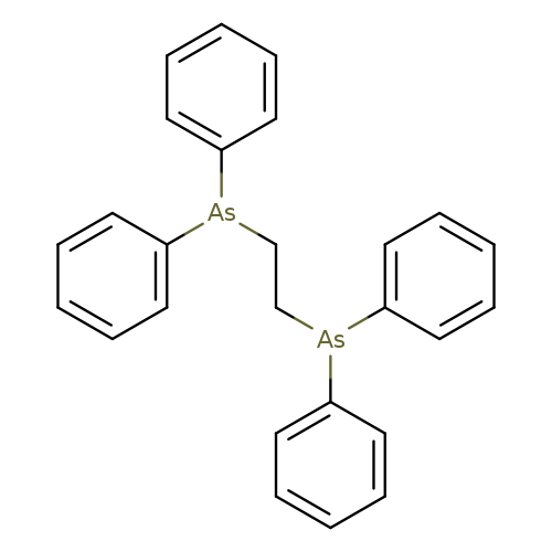 c1ccc(cc1)[As](c1ccccc1)CC[As](c1ccccc1)c1ccccc1