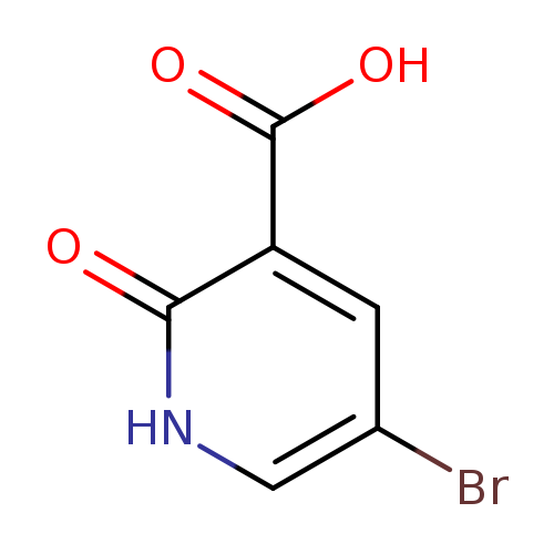 Brc1c[nH]c(=O)c(c1)C(=O)O