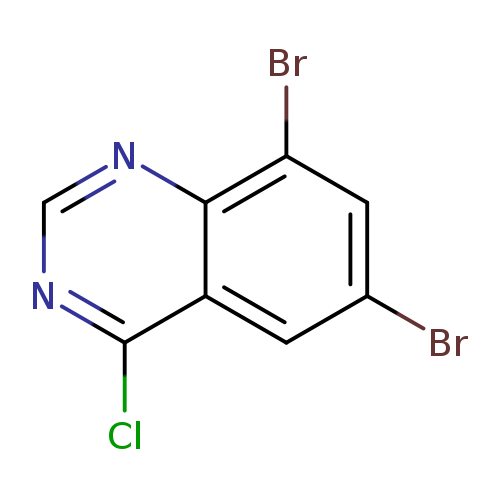 Brc1cc(Br)c2c(c1)c(Cl)ncn2