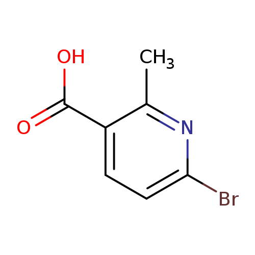 Cc1nc(Br)ccc1C(=O)O