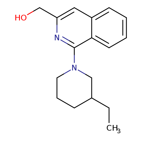 CCC1CCCN(C1)c1nc(CO)cc2c1cccc2