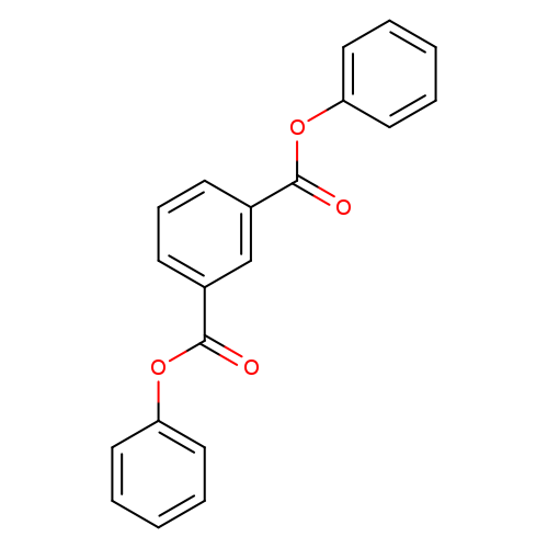O=C(c1cccc(c1)C(=O)Oc1ccccc1)Oc1ccccc1