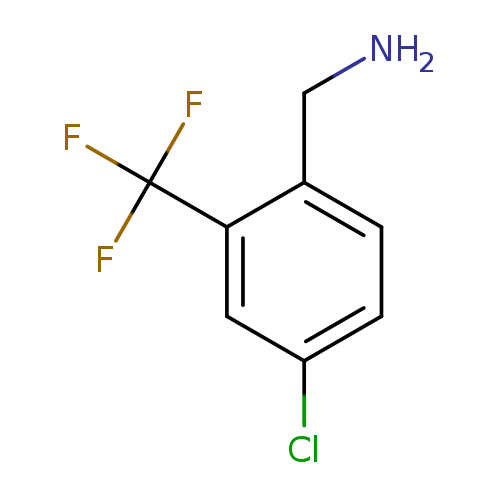 NCc1ccc(cc1C(F)(F)F)Cl