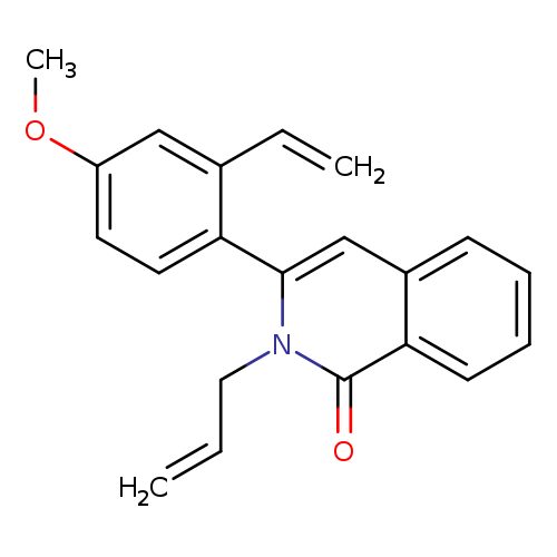 C=CCn1c(cc2c(c1=O)cccc2)c1ccc(cc1C=C)OC