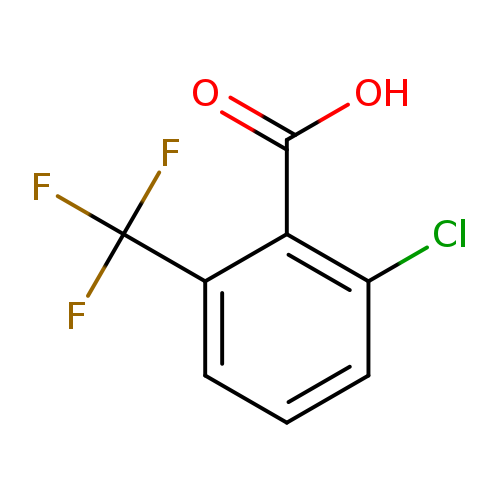 OC(=O)c1c(Cl)cccc1C(F)(F)F