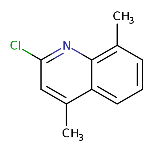 Clc1cc(C)c2c(n1)c(C)ccc2